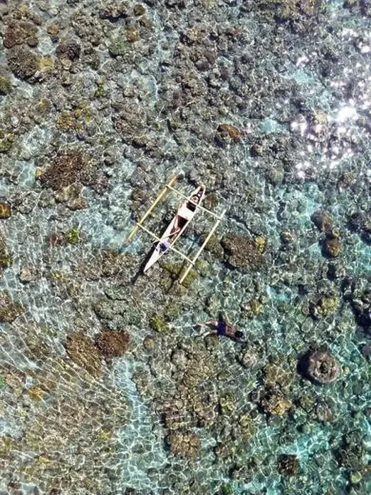 Framed Print : Indonesia Alor - Drone view Pura Island Sea nomads - Bajau - Fishing Framed Print : Indonesia Alor - Drone view Pura Island Sea nomads - Bajau - Fishing