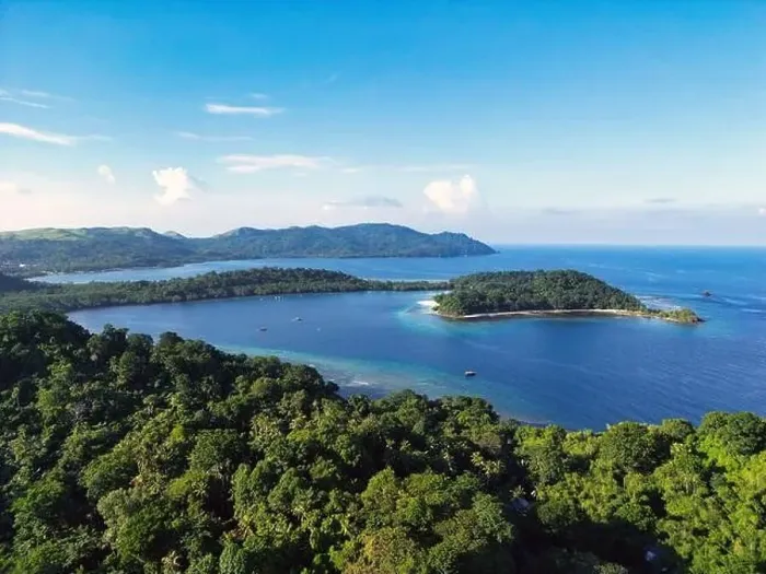 Framed Print : Indonesia Bangka - Drone view Bangka Island coral reef Framed Print : Indonesia Bangka - Drone view Bangka Island coral reef