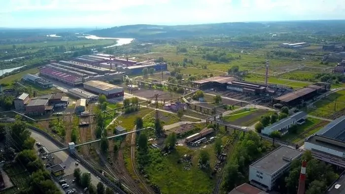 Framed Print : Industrial factory production area. Clip. Aerial view of an industrial zone on a summer day, aerial view Framed Print : Industrial factory production area. Clip. Aerial view of an industrial zone on a summer day, aerial view