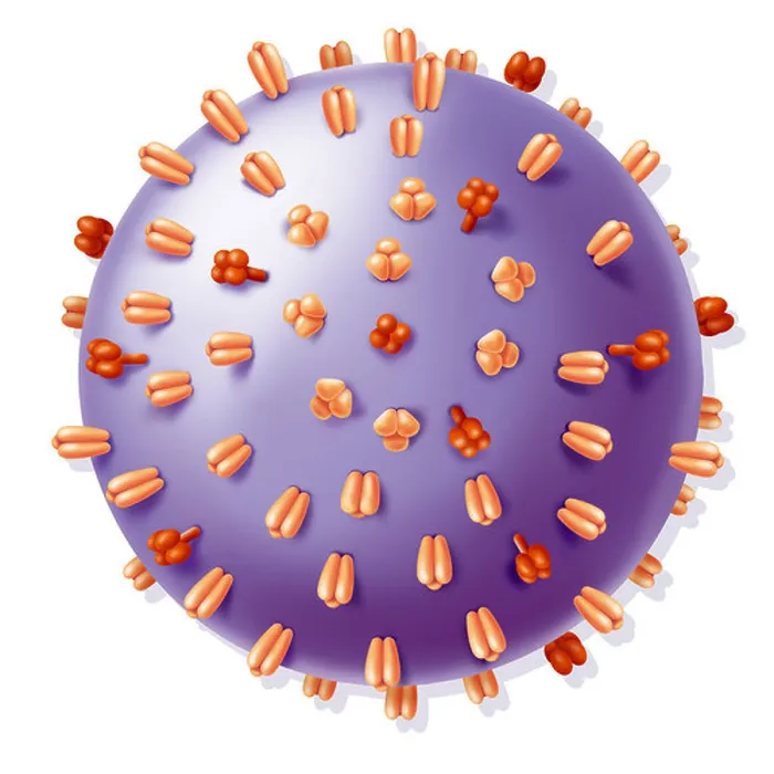 Framed Print : Influenza virus, drawing Framed Print : Influenza virus, drawing