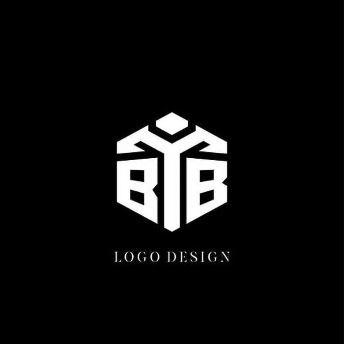 Framed Print : Initial BB logo hexagon shape geometric style vector graphic Framed Print : Initial BB logo hexagon shape geometric style vector graphic