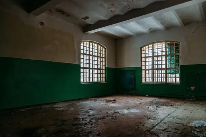 Framed Print : Inside old Orlovka Asylum for the insane in Voronezh Region. Dark creepy abandoned mental hospital Framed Print : Inside old Orlovka Asylum for the insane in Voronezh Region. Dark creepy abandoned mental hospital