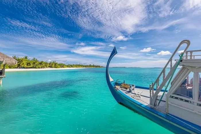 Framed Print : Inspirational Maldives beach design. Maldives traditional boat Dhoni and perfect blue sea with lagoon. Luxury tropical paradise concept Framed Print : Inspirational Maldives beach design. Maldives traditional boat Dhoni and perfect blue sea with lagoon. Luxury tropical paradise concept