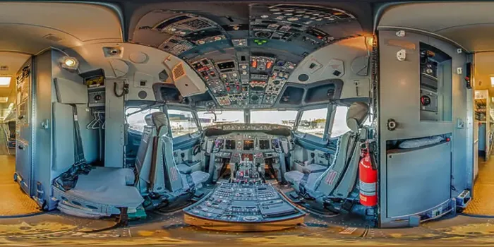 Framed Print : Interior cockpit Boeing 737-800 Framed Print : Interior cockpit Boeing 737-800