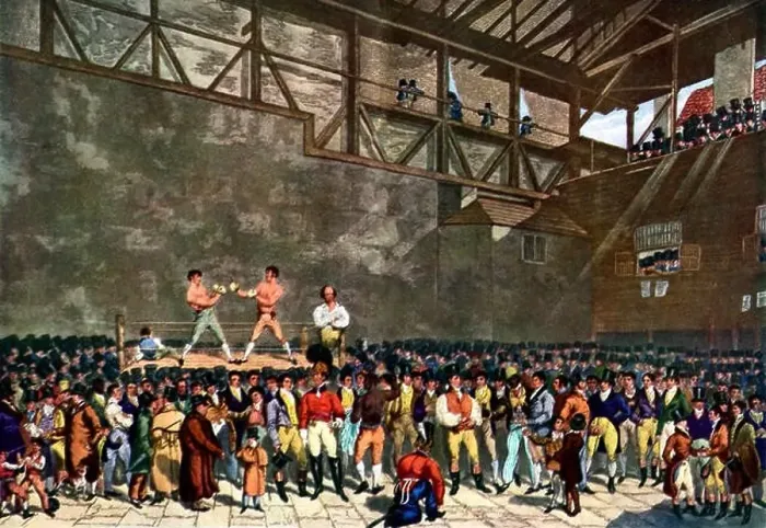Framed Print : The Interior of the Fives Court - from engraving by C Framed Print : The Interior of the Fives Court - from engraving by C