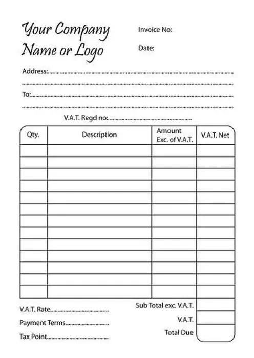 Framed Print : invoice book, vector illustration of a bill pad template Framed Print : invoice book, vector illustration of a bill pad template