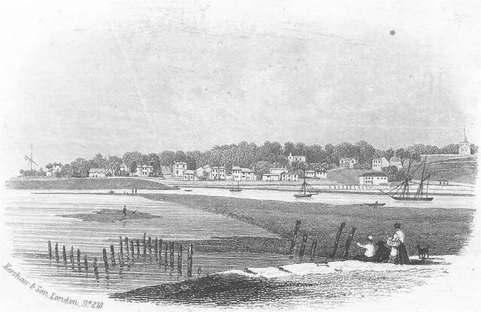 Framed Print : IOW. Bembridge, Isle of Wight c1850 old antique vintage print picture Framed Print : IOW. Bembridge, Isle of Wight c1850 old antique vintage print picture