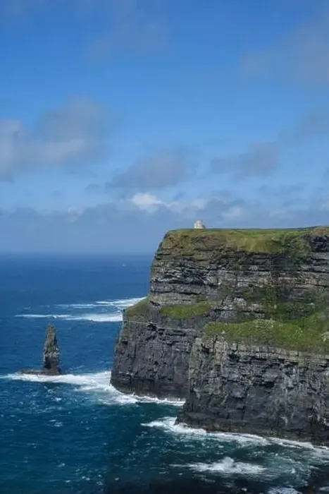 Framed Print : Ireland, Cliffs of Moher from above. Daylight Framed Print : Ireland, Cliffs of Moher from above. Daylight