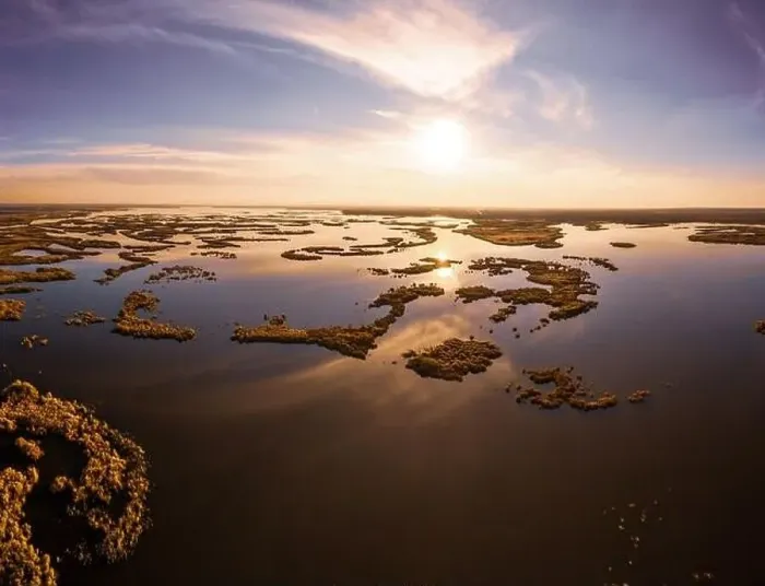 Framed Print : Irresistible floods on the Samara River on the Dnieper in Ukraine in the evening warm bright light Framed Print : Irresistible floods on the Samara River on the Dnieper in Ukraine in the evening warm bright light