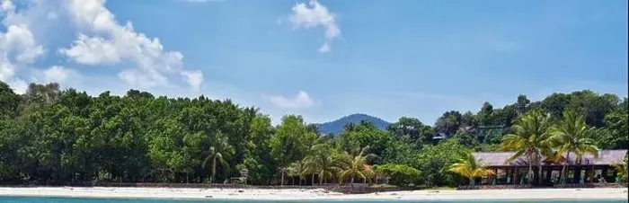 Framed Print : Island, Ocean views near Phuket Thailand with Blues