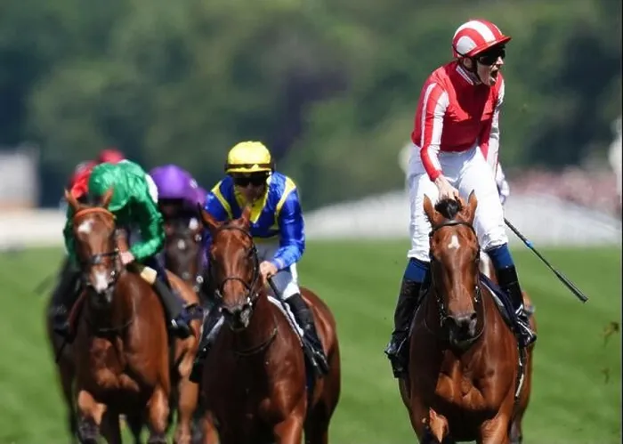 Framed Print : Isle Of Jura ridden by Callum Shepherd on their way to winning the Hardwicke Stakes during day five of Royal Ascot at Ascot Racecourse, Berkshire Framed Print : Isle Of Jura ridden by Callum Shepherd on their way to winning the Hardwicke Stakes during day five of Royal Ascot at Ascot Racecourse, Berkshire