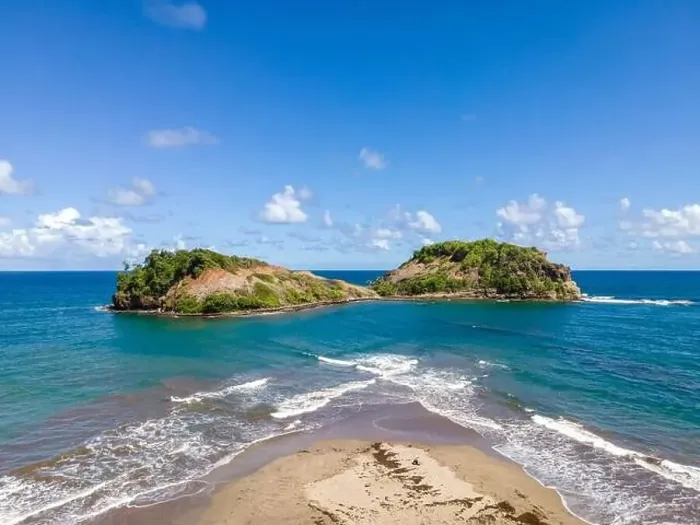 Framed Print : The Islet (and the tombolo), Sainte-Marie, Martinique, French Antilles Framed Print : The Islet (and the tombolo), Sainte-Marie, Martinique, French Antilles