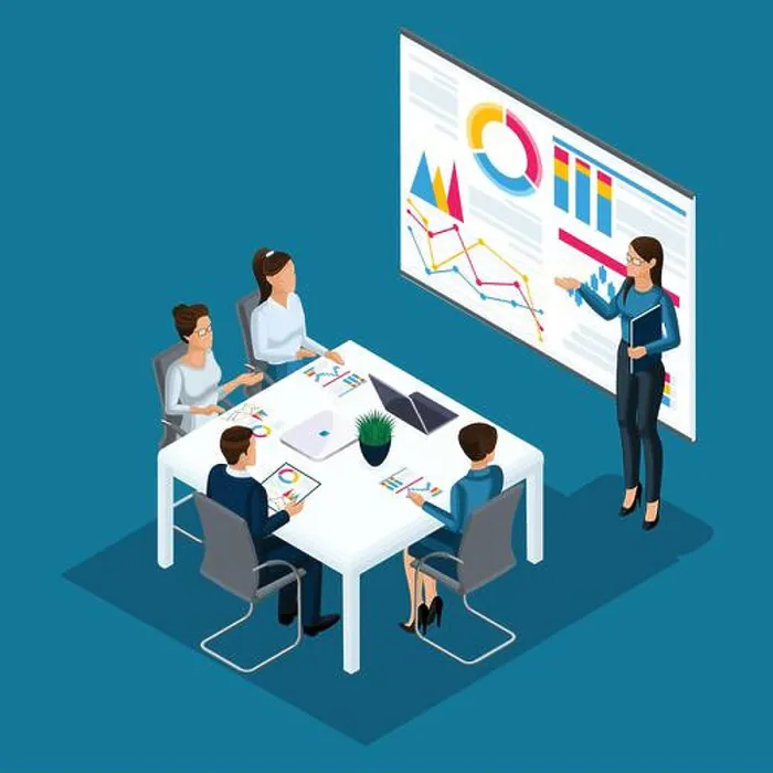 Framed Print : Isometric people person, 3d businessmen Framed Print : Isometric people person, 3d businessmen