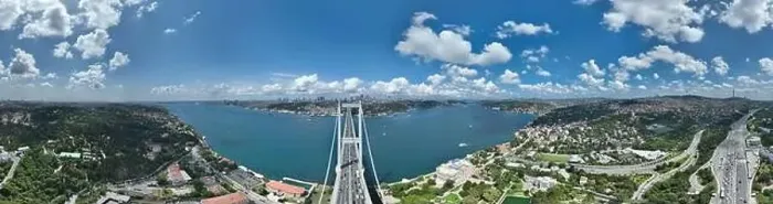 Framed Print : Istanbul Bosphorus Bridge and City Skyline in Background with Turkish Flag at Beautiful Sunset Framed Print : Istanbul Bosphorus Bridge and City Skyline in Background with Turkish Flag at Beautiful Sunset
