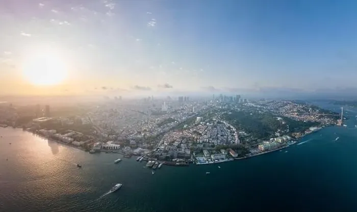 Framed Print : Istanbul panorama photo, Turkey Framed Print : Istanbul panorama photo, Turkey