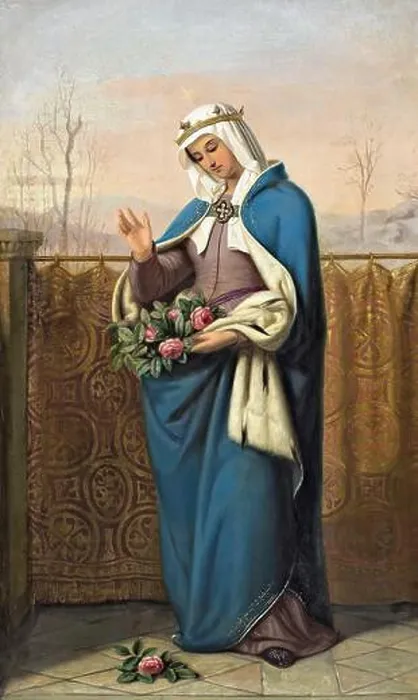 Framed Print : Ittenbach Franz - Saint Elisabeth of Thuringia 1 - German School - 19th Century - Ittenbach Franz - Saint Elisabeth of Framed Print : Ittenbach Franz - Saint Elisabeth of Thuringia 1 - German School - 19th Century - Ittenbach Franz - Saint Elisabeth of