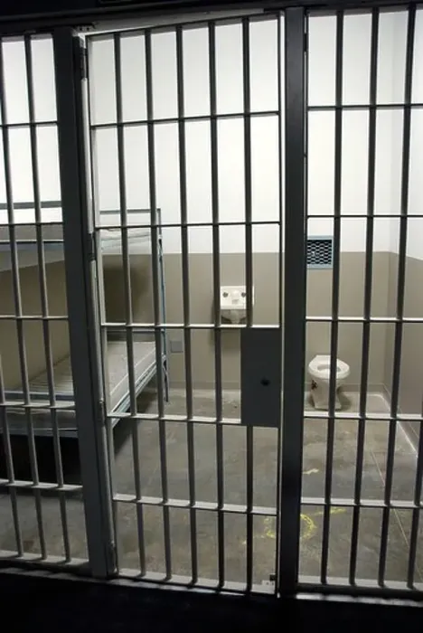 Framed Print : Jail cell at American Police Hall of Fame Titusville Florida FL Framed Print : Jail cell at American Police Hall of Fame Titusville Florida FL