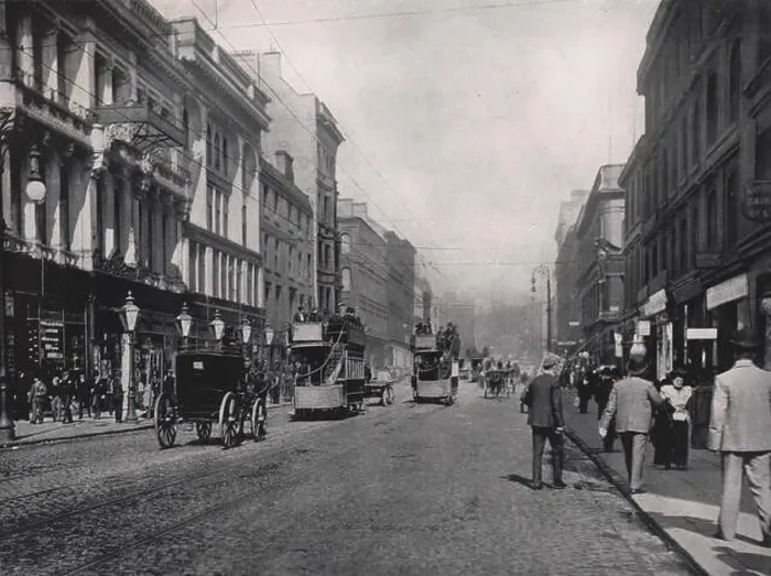 Framed Print : Jamaica Street, Glasgow Framed Print : Jamaica Street, Glasgow