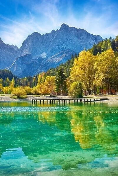 Jasna Lake, Julian Alps, Slovenia