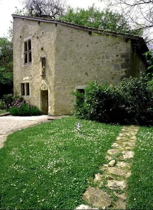 Framed Print : Joan of Arc. The house at Domremy, France, reputed to have been the birthplace of St Joan Framed Print : Joan of Arc. The house at Domremy, France, reputed to have been the birthplace of St Joan