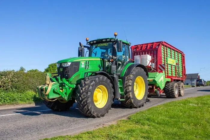 Framed Print : John Deere Tractors and associated farm machinery, for grass cutting in Cheshire, UK Framed Print : John Deere Tractors and associated farm machinery, for grass cutting in Cheshire, UK