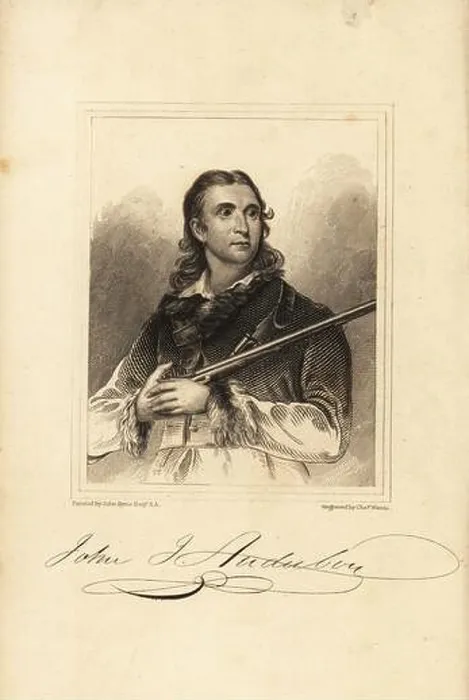 Framed Print : John James Audubon, American ornithologist Framed Print : John James Audubon, American ornithologist