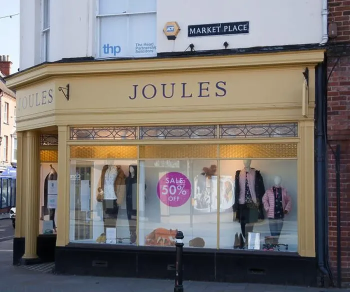 Framed Print : The Joules High Street retailer in Henley on Thames in Oxfordshire in the UK Framed Print : The Joules High Street retailer in Henley on Thames in Oxfordshire in the UK
