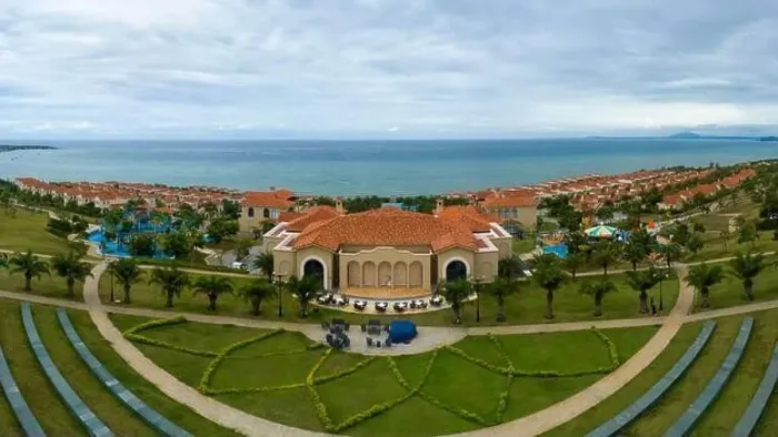 Framed Print : July 2, 2023: view of the 5-star centara mirage resort Mui Ne Phan Thiet city, Binh Thuan province, Vietnam Framed Print : July 2, 2023: view of the 5-star centara mirage resort Mui Ne Phan Thiet city, Binh Thuan province, Vietnam