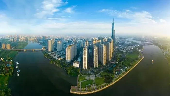 Framed Print : June 30, 2023: panoramic view of Landmark residential area Framed Print : June 30, 2023: panoramic view of Landmark residential area