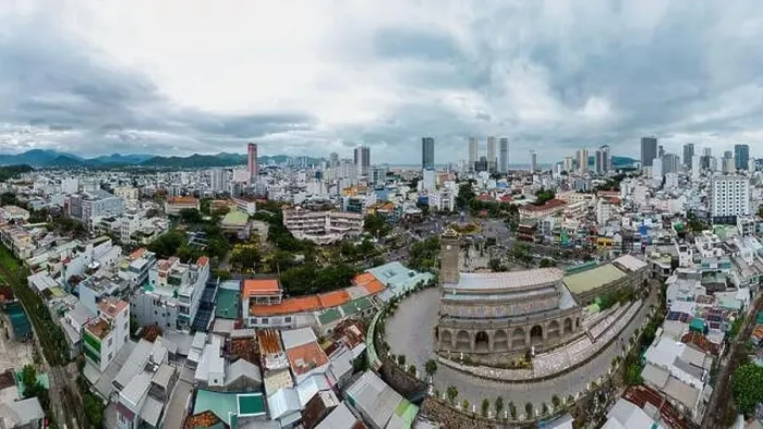 Framed Print : June 5, 2023: panoramic view of the coastal city of Nha Trang, Vietnam Framed Print : June 5, 2023: panoramic view of the coastal city of Nha Trang, Vietnam