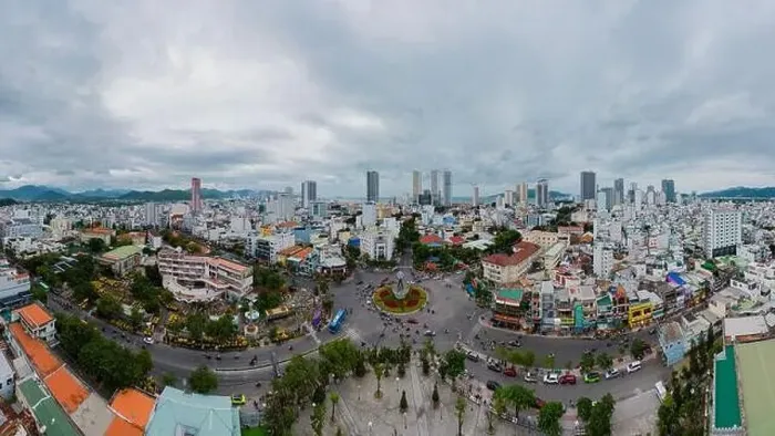 Framed Print : June 5, 2023: panoramic view of the coastal city of Nha Trang, Vietnam Framed Print : June 5, 2023: panoramic view of the coastal city of Nha Trang, Vietnam