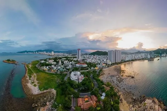 Framed Print : June 5, 2023: panoramic view of the coastal city of Nha Trang, Vietnam Framed Print : June 5, 2023: panoramic view of the coastal city of Nha Trang, Vietnam