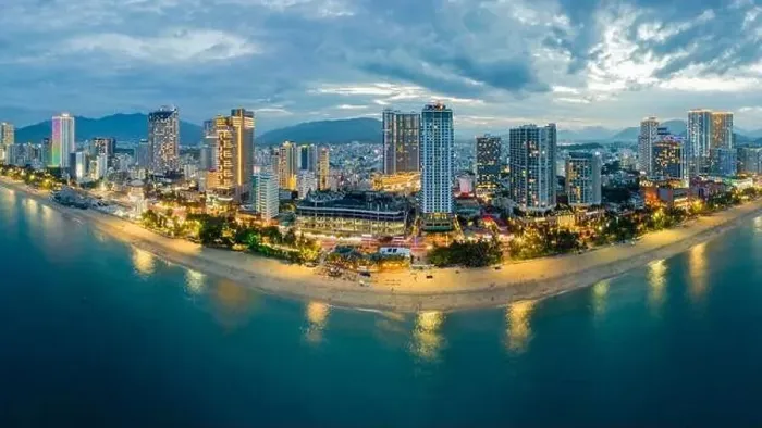 Framed Print : June 5, 2023: panoramic view of the coastal city of Nha Trang, Vietnam Framed Print : June 5, 2023: panoramic view of the coastal city of Nha Trang, Vietnam
