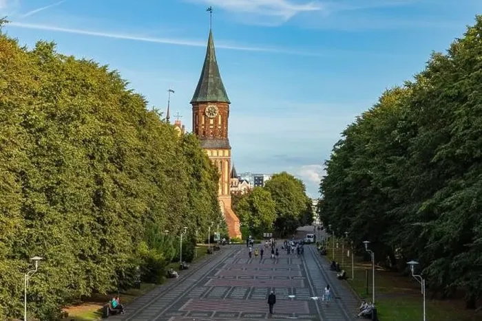 Framed Print : KALININGRAD, RUSSIA - SEPTEMBER 04, 2019: Kant's Cathedral in Kaliningrad Framed Print : KALININGRAD, RUSSIA - SEPTEMBER 04, 2019: Kant's Cathedral in Kaliningrad