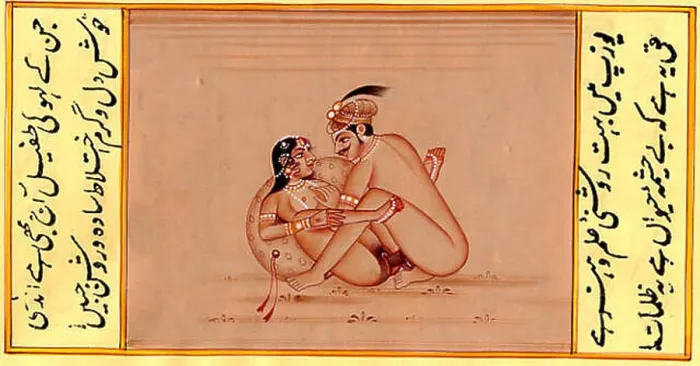 Framed Print : Kama Sutra Illustration. 19th Century?. Unknown 333 KamaSutra39 Framed Print : Kama Sutra Illustration. 19th Century?. Unknown 333 KamaSutra39