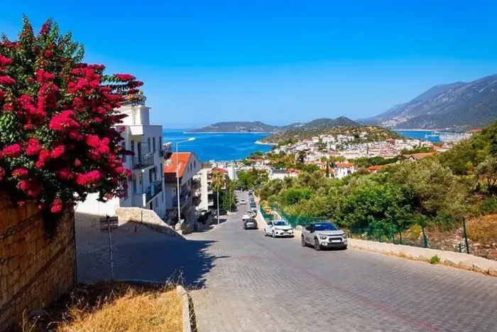 Framed Print : Kas city aerial panoramic view. Kas or Kash is a small seaside resort town in Antalya Province in Turkey Framed Print : Kas city aerial panoramic view. Kas or Kash is a small seaside resort town in Antalya Province in Turkey
