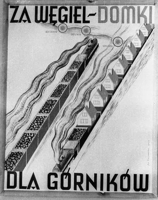 Framed Print : Katowice, 1948-02 Framed Print : Katowice, 1948-02