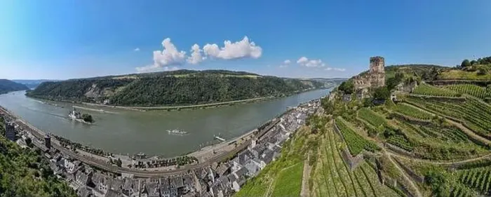 Framed Print : Kaub, Germany - 20 July 2024: drone view at Pfalzgrafenstein and Gutenfels fort at Kaub in Germany Framed Print : Kaub, Germany - 20 July 2024: drone view at Pfalzgrafenstein and Gutenfels fort at Kaub in Germany