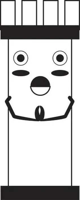 Framed Print : Kawaii tower icon image