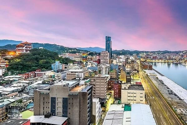Keelung City, Taiwan skyline