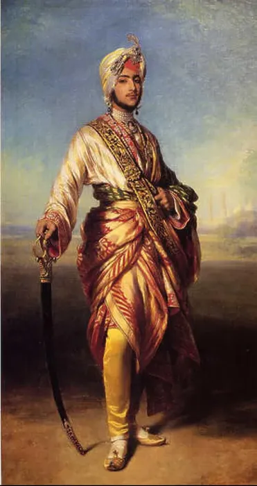 Framed Print : The King Duleep Singh. Commissioned by Queen Victoria Framed Print : The King Duleep Singh. Commissioned by Queen Victoria