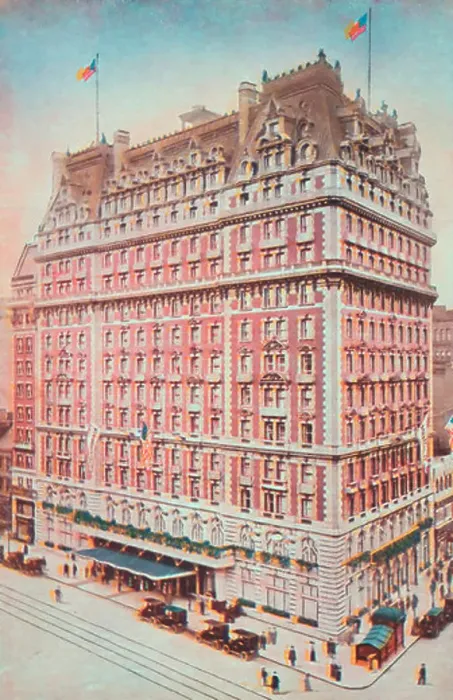 Framed Print : Knickerbocker Hotel - New York City circa 1915 Framed Print : Knickerbocker Hotel - New York City circa 1915
