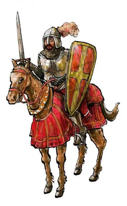 Framed Print : Knight on a horseback Framed Print : Knight on a horseback