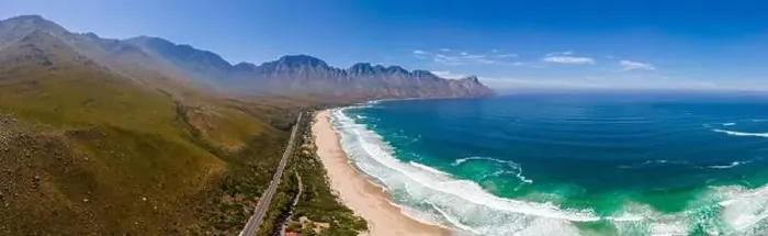 Framed Print : Kogelbay beach Western Cape South Africa, Kogelbay Rugged Coast Line with spectacular mountains Framed Print : Kogelbay beach Western Cape South Africa, Kogelbay Rugged Coast Line with spectacular mountains