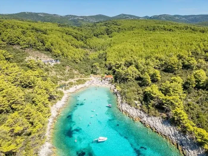 Framed Print : Korcula Island, Croatia - August 5