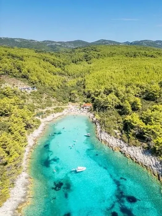 Framed Print : Korcula Island, Croatia - August 5
