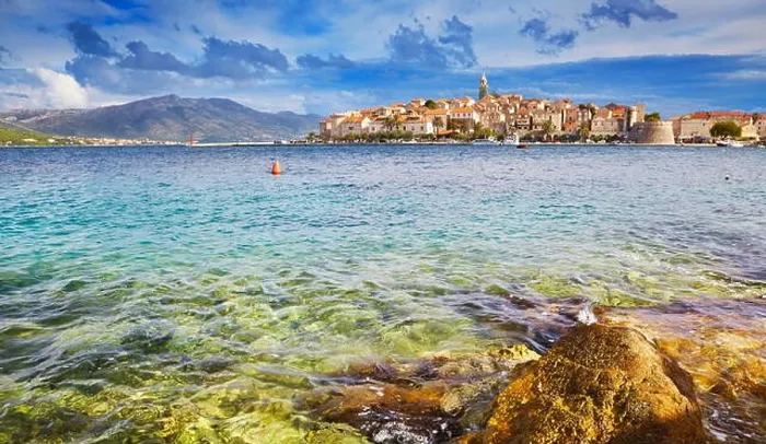 Framed Print : Korcula Island, Dalmatia, Croatia, Europe Framed Print : Korcula Island, Dalmatia, Croatia, Europe