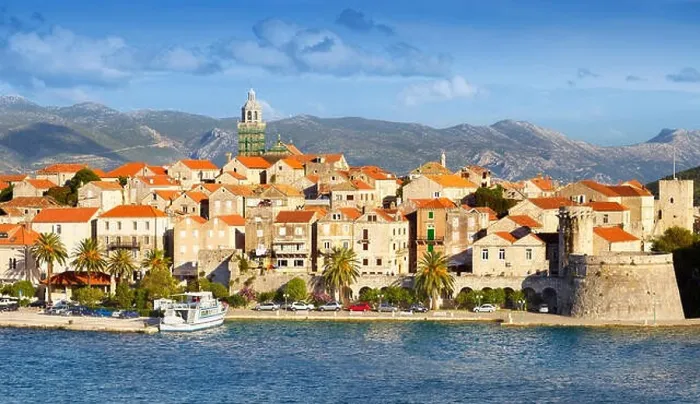 Framed Print : Korcula Island, Dalmatia, Croatia, Europe Framed Print : Korcula Island, Dalmatia, Croatia, Europe