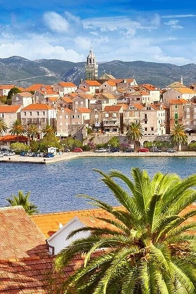 Korcula Island, Korcula Old Town, Dalmatia, Croatia