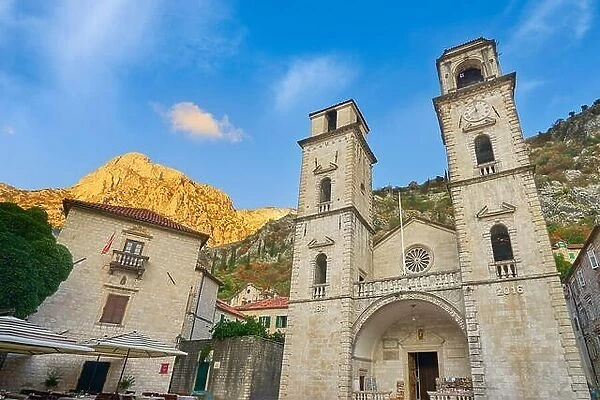 Kotor Old Town, St Typhoon Cathedral, Montenegro